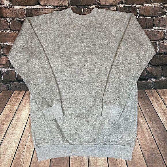 Vintage 80s 90s Tultex Ultra Fleece 120 Plain Blank Sweatshirt Men’s Size 2XLT - Picture 1 of 9